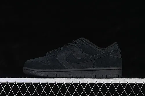 All categories Nk SB Dunk series Nk SB Dunk Low low-top sneakers Nike SB Dunk Low suede black low-top casual sneakers IB6651-001
